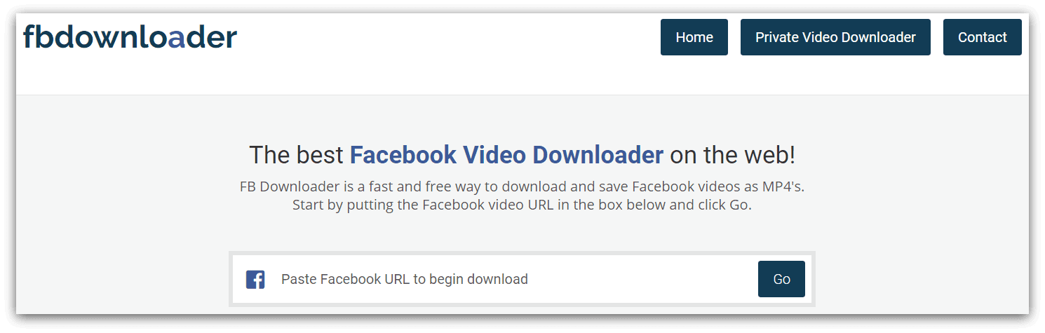 best online facebook video downloaders